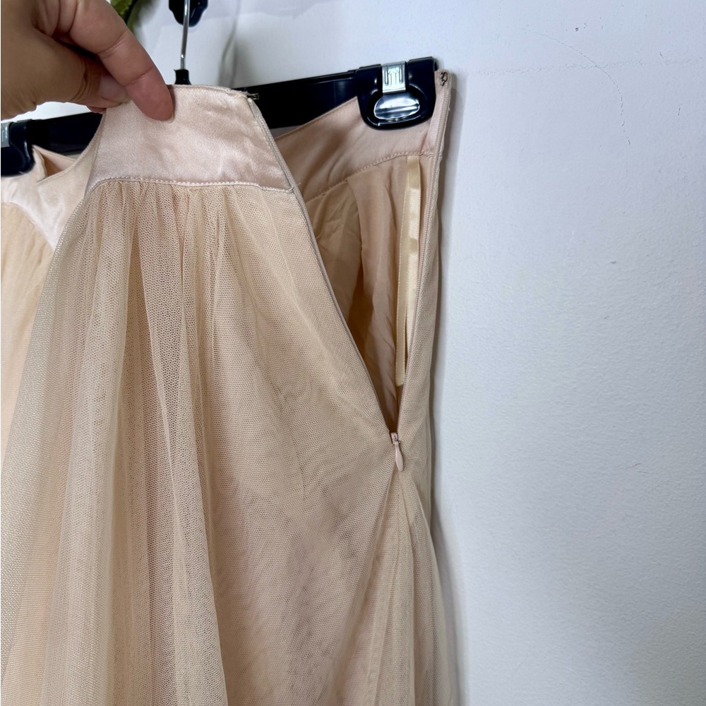 Free People ‘Keep Me’ Tulle Maxi Skirt in Shell - Picture 9 of 13
